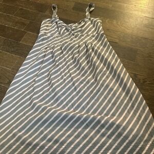 American Eagle Outfitters Gray‎ Stripe Dress Size 6
